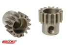 Team Corally 32 DP Motorritzel Stahl gehärtet 15 Zähne Welle 5mm / C-72515