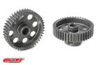 Team Corally 64 DP Motorritzel Hard Eloxiert AL7075 44 Zähne Welle 3.17mm / C-70344