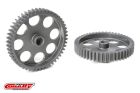 Team Corally 48 DP Motorritzel Hard Eloxiert AL7075 50 Zähne Welle 3.17mm / C-70450