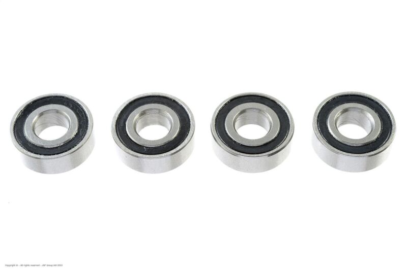 Revtec Kugellager Chromstahl ABEC 3 Gummidichtung 5X12X4 MR125-2RS 4 St / GF-0500-007