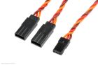 Revtec Servo V-Kabel Verdrilltes HD Silikon Kabel JR/Hitec 22AWG / 60 Stränge 30cm 1 St