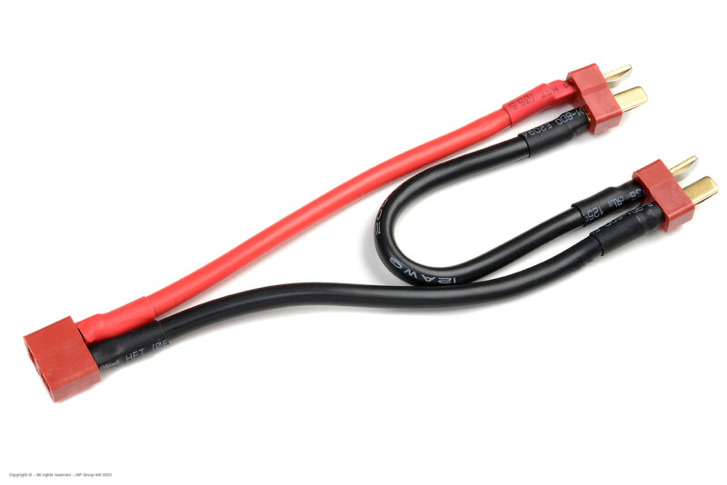 Revtec Power V-Kabel Seriell Deans 12 awg Silikon Kabel 12 cm (1 Stück) / GF-1321-070