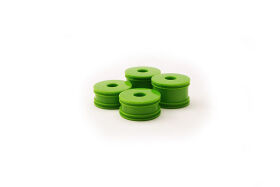 Carisma RC GT24B GREEN WHEEL SET / CA-15386