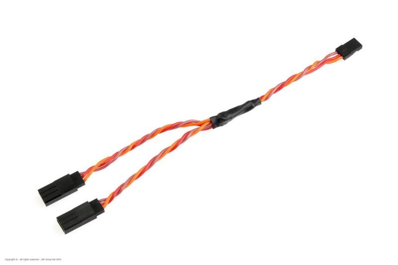 Revtec Servo V-Kabel Verdrilltes HD Silikon Kabel JR/Hitec 22AWG / 60 Stränge 15cm 1 St