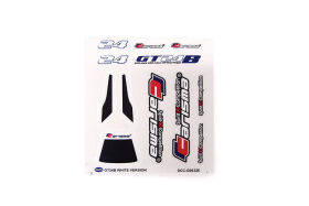 Carisma RC GT24B CH/PS EDITION DECAL SHEET / CA-15384