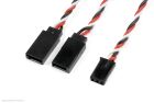 Revtec Servo V-Kabel Verdrillt Futaba 22AWG / 60 Stränge 15cm 1 St