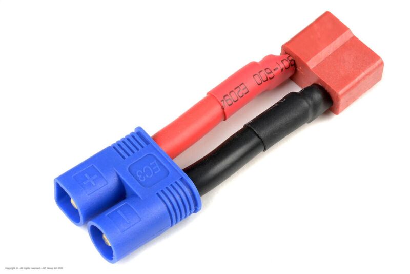 Revtec Power Adapterkabel Deans Stecker <=> EC-3 Stecker 12AWG Silikon Kabel 1 St