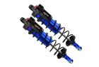 GPM TRAXXAS Sledge ALUMINIUM 6061-T6 L-SHAPE PIGGY BACK Dämpfer 128mm vorn blue / SLE128F/LBBK