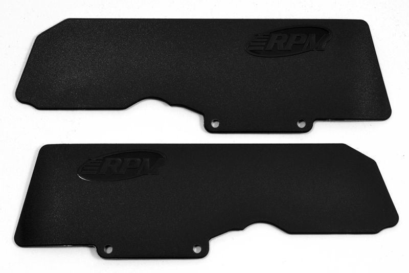 RPM 6S ARRMA Kraton Outcast Notorious Mud Guards schwarz für Querlenker hinten / RPM81532