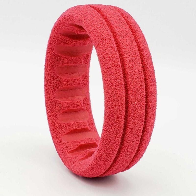 AKA Einlagen V2 für buggyeifen 1:10 Vorderseite 2WD rot soft (2) / AKA33034AKA