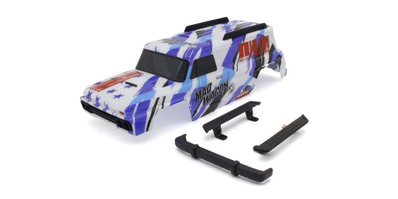 Kyosho Karosserie Kyosho Mad Wagon VE Type2 (Blau-Weiss) / K.KBB001BL