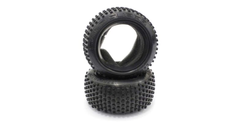 Kyosho Reifensatz Block Tire Kyosho Optima (2) 50x83x36mm Medium / K.OTT244MBKyosho