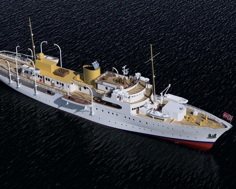 KRICK modell-tec KS Norge 1:60 Bausatz / 24526