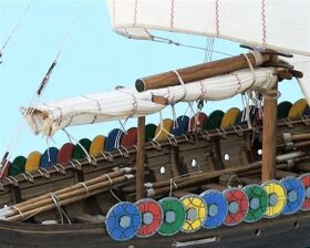 MANTUA Standmodell Wikingerschiff Dreki 1:40 Baukasten / 800772