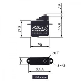 AGF-RC A06CLS V2 Servo / A06CLS V2