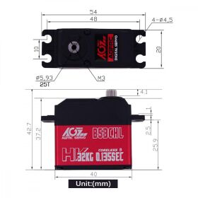 AGF-RC B53CHLV2 Servo / B53CHLV2