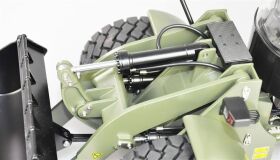 AMEWI / Hydraulik Militär-Radlader G921H Vollmetall 1:16, RTR, militär grün / 22543