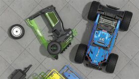 AMEWI / CoolRC DIY Blazer Buggy 2WD 1:18 Bausatz blau / 22579