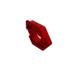 ARRMA Ersatzteil Sliding Motor Mount Plate 50 Series Red / ARA320721