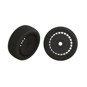 ARRMA Reifensatz dBoots Exabyte Glued schwarz (Paar) /...