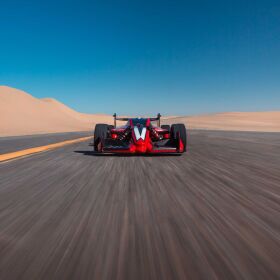 ARRMA LIMITLESS 1/7th Speed Machine Roller Clear / ARA7116V2