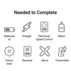 ARRMA LIMITLESS 1/7th Speed Machine Roller Clear / ARA7116V2