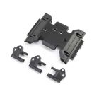 AXIAL Ersatzteil Skid Plate & Upper Link Mounts: SCX10 III BC / AXI231047