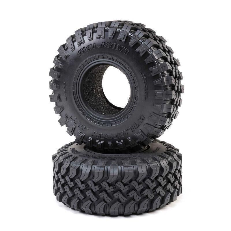 Axial 1.9" Falken Wildpeak M/T 4.7" R35 Tires mit Inserts (2) / AXI43014