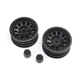 AXIAL Ersatzteil 1.9 Black Rhino Primm Wheels, 12mm Hex,...