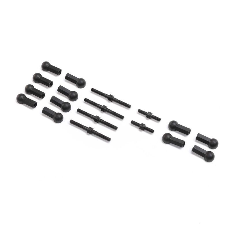 LOSI Ersatzteil Adjustable Turnbuckle Set (6): Mini JRX2 / LOS211027