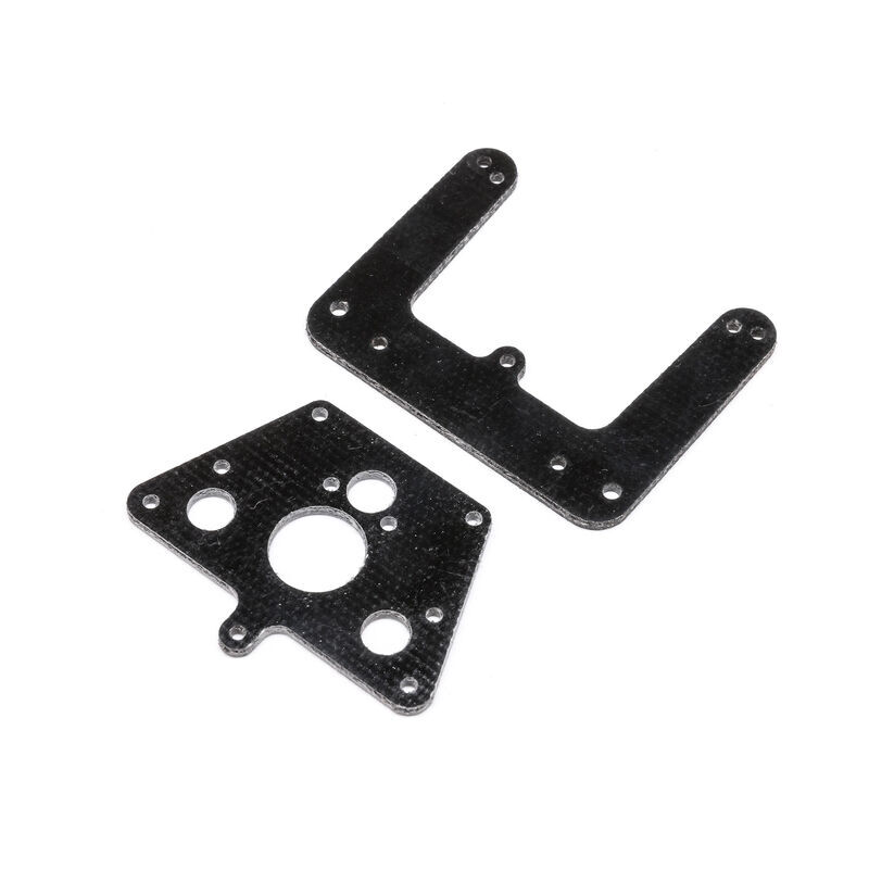 LOSI Ersatzteil Front & Rear Shock Towers: Mini JRX2 / LOS214024