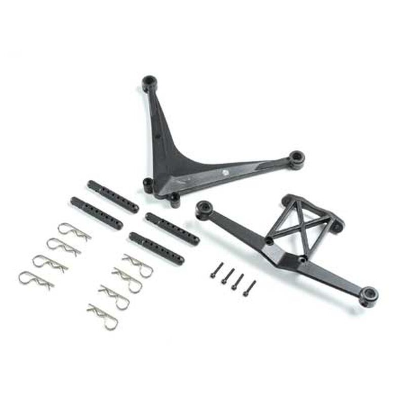 LOSI Ersatzteil Body Mount Set: 22S Drag / LOS231076