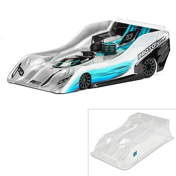 Protoform 1/8 R19 Light Weight Clear On Road Body / PRM155630