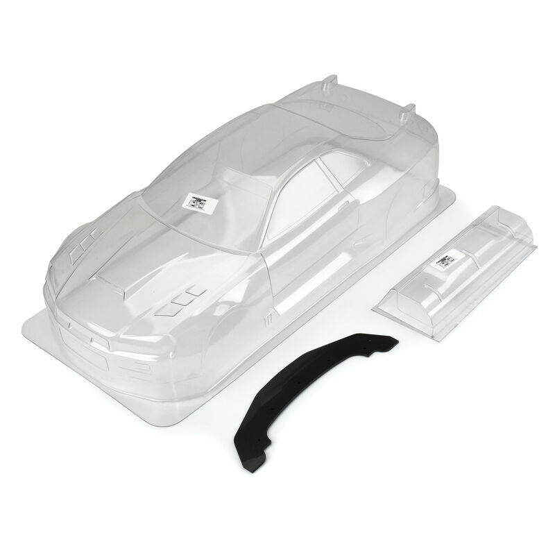 Protoform 1/7 2002 Nissan Skyline GT-R R34 Clear Body: ARRMA Infraction 6S / PRM158400