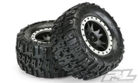 Pro-Line Trencher 4.3 X-MAXX MTD Impulse Blk/Gry F/R /...