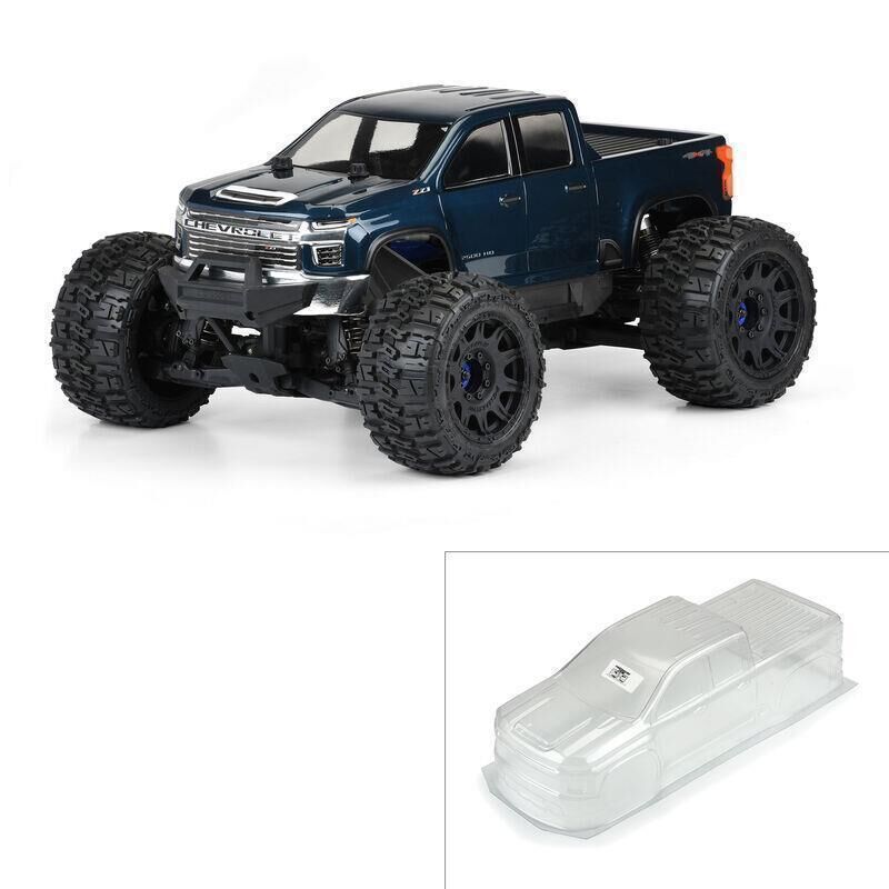 Pro-Line 2021 Chevy Silverado Clear Body E-REVO 2.0 & MAXX / PRO358200