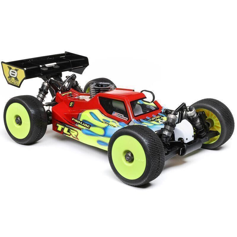 TLR 1/8 8IGHT-X/E 2.0 Combo 4WD Nitro/Electric Race Buggy Kit / TLR04012