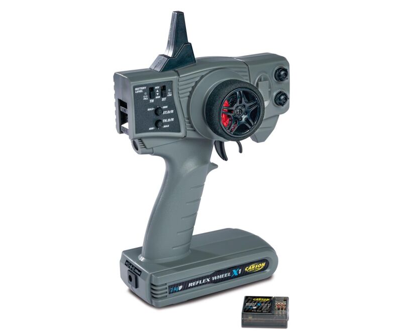 Carson Reflex Wheel X1 2.4GHz grau / 500500105