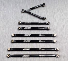 SAMIX SCX24 153.7mm alum. link kit set 7pcs /...