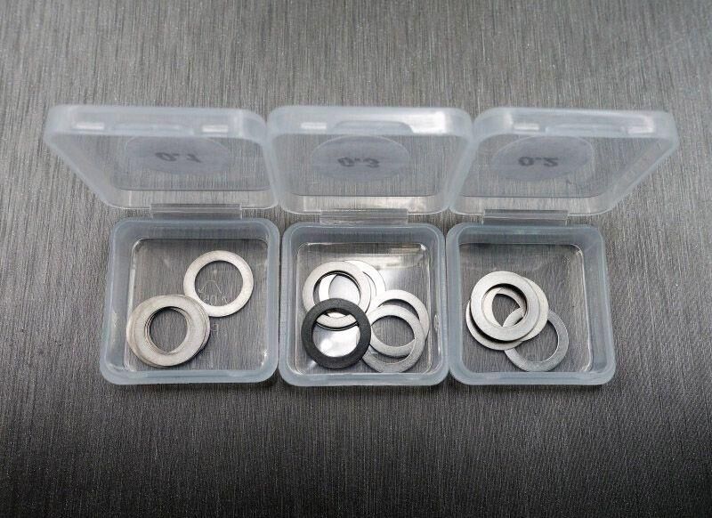 SAMIX 30pcs 8x12x0.1,0.2,0.3 (with 3 small plastics box) / SAMss-3008