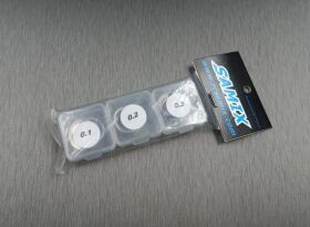 SAMIX 30pcs 13x16x0.1,0.2,0.3 (with 3 small plastics box)...
