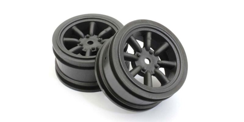 Kyosho Felgen 1:10 M8S Watanabe Black Metallic (2) / K.FAH706BK
