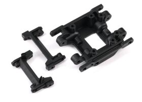 TRAXXAS TRX-4M / TRX4M Bumper-Halter v/h, Skidplate /...