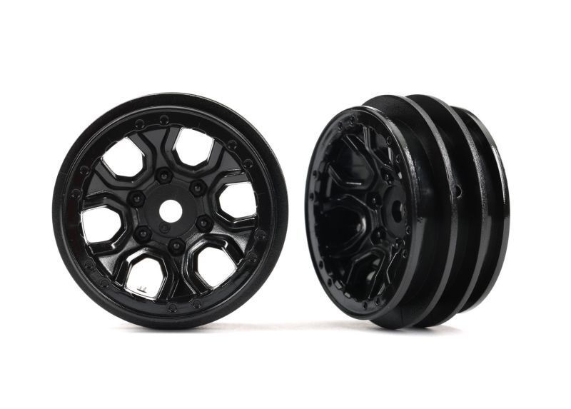 TRAXXAS TRX-4M / TRX4M Räder 1.0 (black) (2) / TRX9770