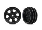 TRAXXAS TRX-4M / TRX4M Räder 1.0 (black) (2) / TRX9770