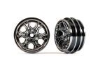 TRAXXAS TRX-4M / TRX4M Räder 1.0 (black chrome) (2) / TRX9770-BLKCR