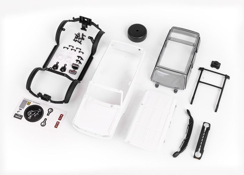 TRAXXAS TRX-4M / TRX4M Karosserie BRONCO weiß, zur Selbstlackierung / TRX9711