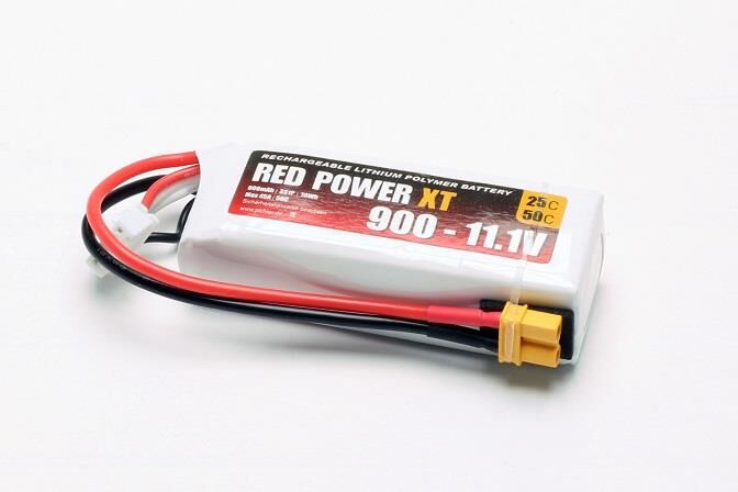 RED POWER LiPo Akku XT 900 - 11,1V / 15409