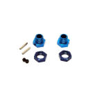 Hobao ALUM 17MM WHEEL HEX  HUBS-SHORT / HOP-0136N