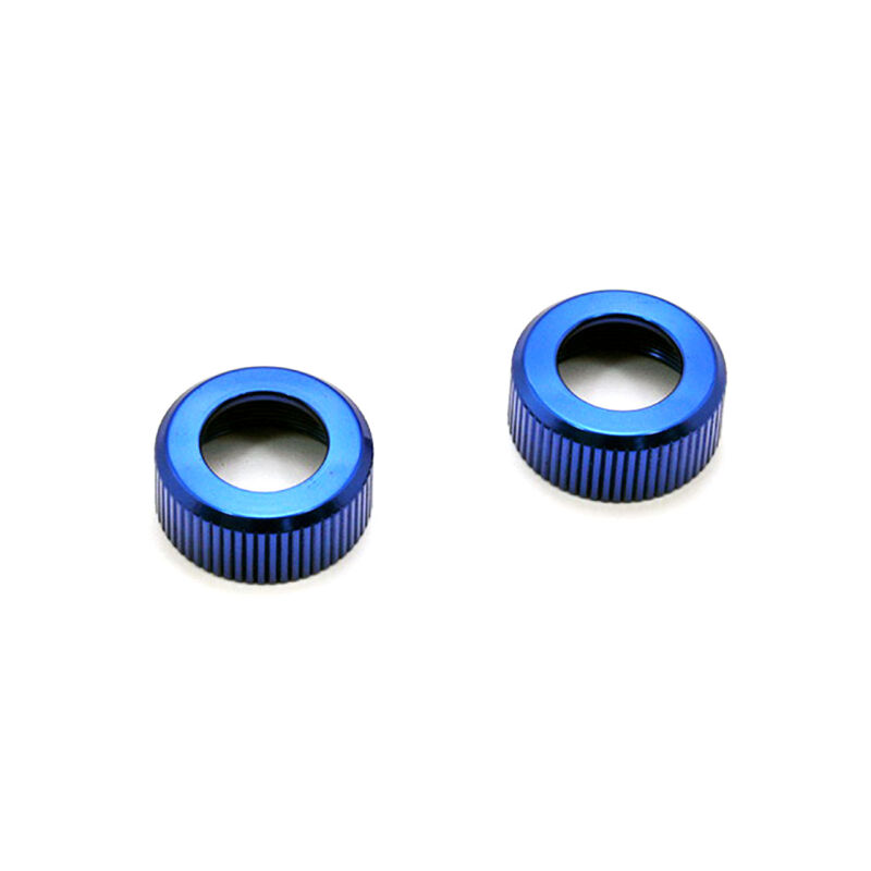 Hobao NEW SHOCK CAP TOP-BLUE, 2PCS / H90052BUN